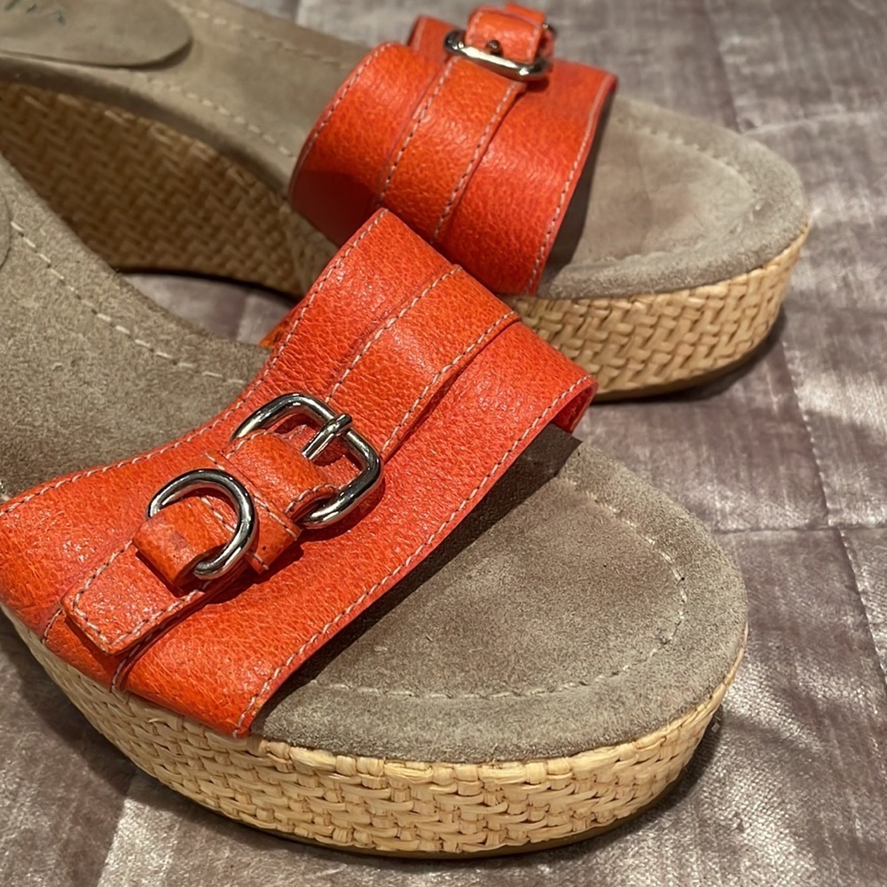 PRADA Slip On Leather Espadrilles Size 7.5